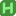 green H icon